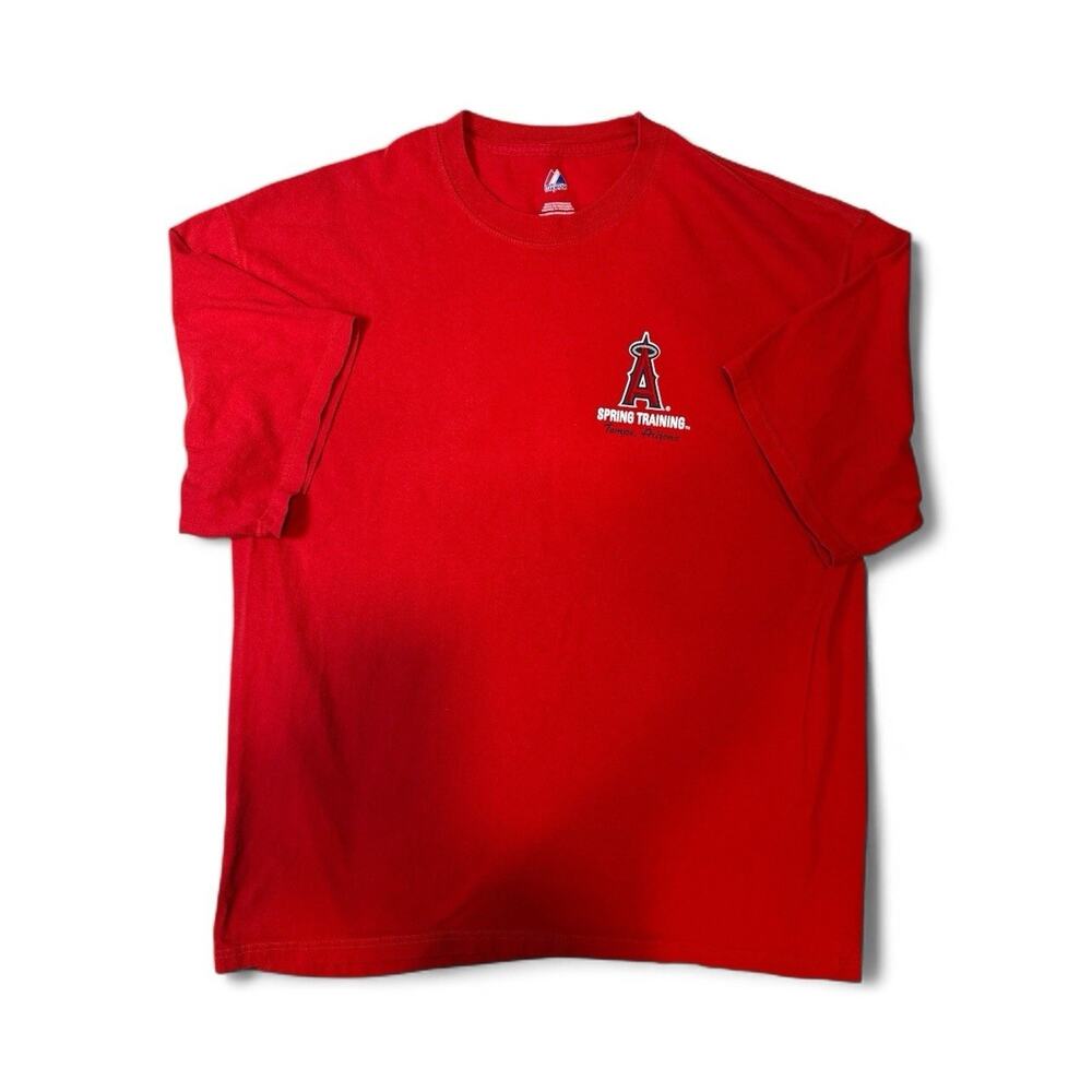 2008 Anaheim Angels spring training Tempe Arizona T-shirt majestic size 2XL